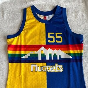 Mitchell & Ness Denver Nuggets Dikembe Mutombo Swingman Jersey